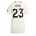 Tanie Strój piłkarski Manchester United Luke Shaw #23 Koszulka Trzeciej dla damskie 2023-24 Krótkie Rękawy